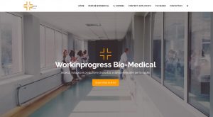 WorkInProgress Biomed Website Design